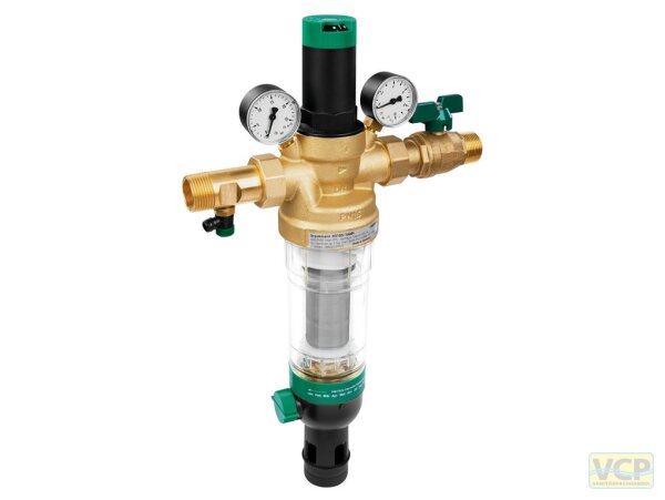Braukmann Hauswasser-Station HS10S 3/4", Rückspüfilterl + Druckminderer